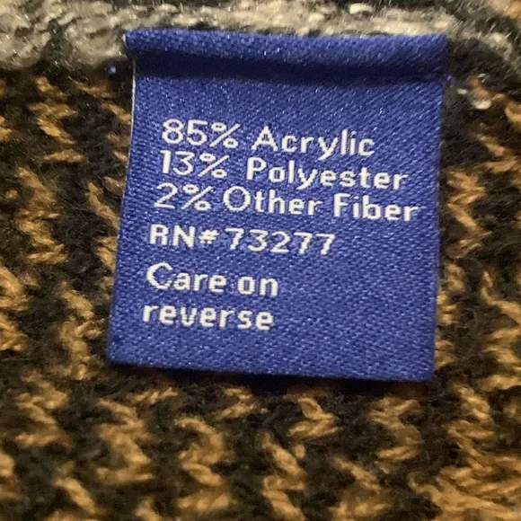 NWOT Apt 9 Animal Print Long Open Front Cardigan Sz Medium - Picture 7 of 10